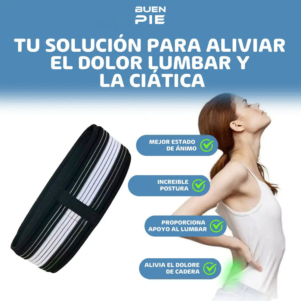 Faja Lumbar para el Pie | Lumbar Buen Pie Belt | BUENPIE