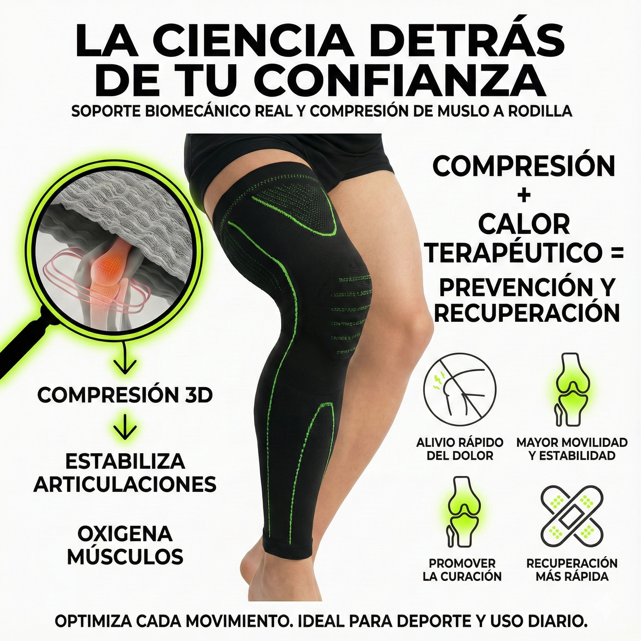 Rodillera TermoSoporte Buen Pie™