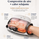 PulseHand: aire y calor en dedos, dorso, palma y muneca