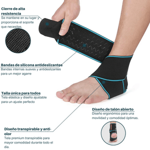 Tobillera Buen Pie ActiSupport con Ajuste Personalizado (Unidad) - BUENPIE